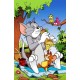 A4TomJ4 Vafa Tom si Jerry la picnic 30X20cm